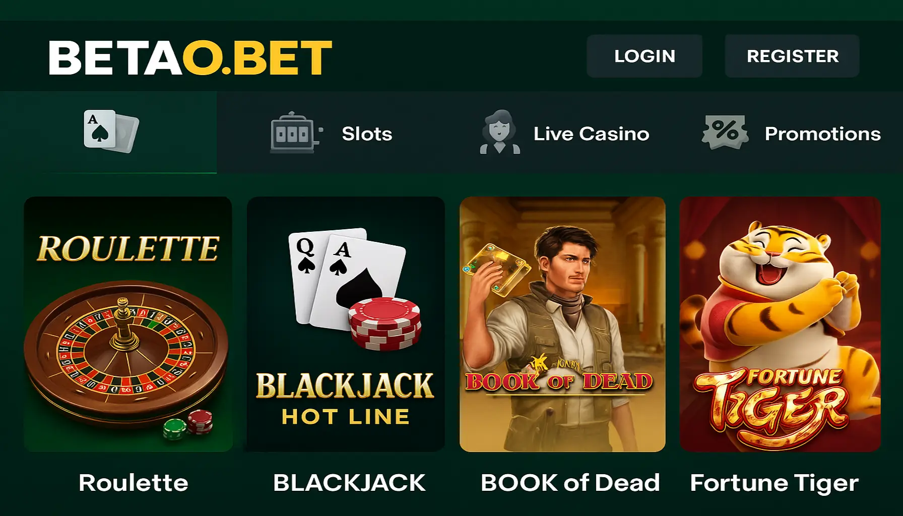 Cassino Online BETAO.BET