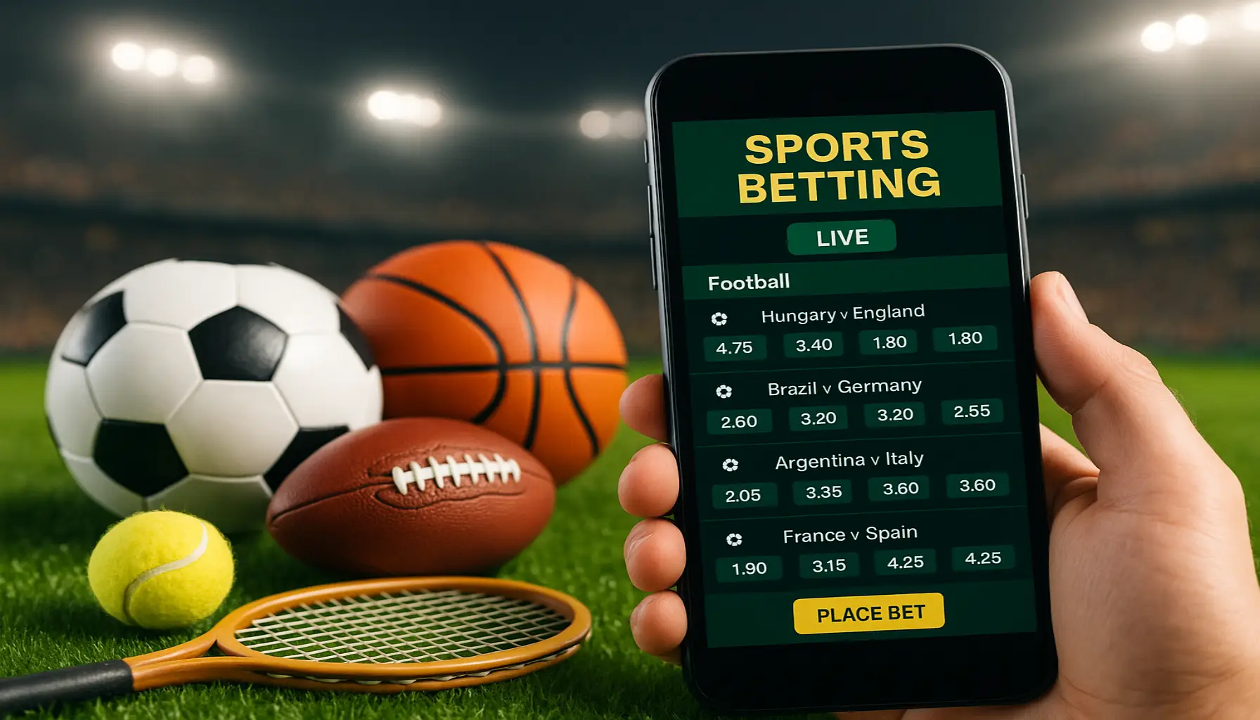Apostas esportivas no cassino online BETAO.BET